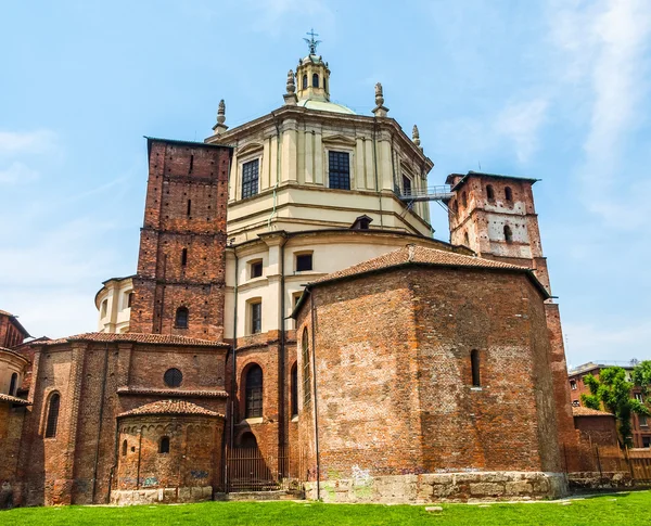 Kostel San Lorenzo, Milan Hdr — Stock fotografie