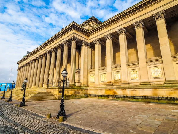 St George Hall a Liverpool HDR — Foto Stock