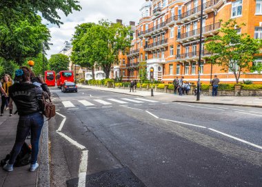 Londra (Hdr geçitte Abbey Road)