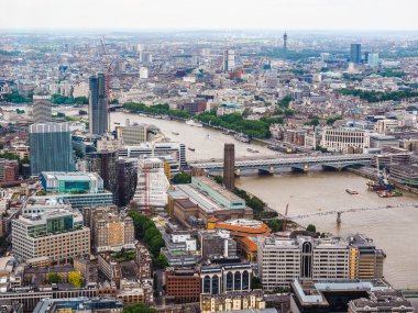 Londra HDR 'nin hava görüntüsü