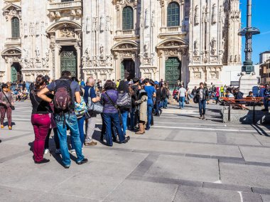 Milano Katedrali'ne (Hdr)