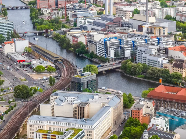 Vista aérea de Berlín HDR — Foto de Stock