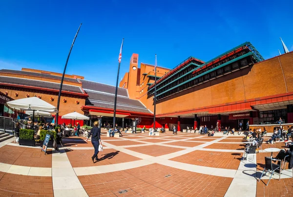 British Library in Londen (Hdr) — Stockfoto