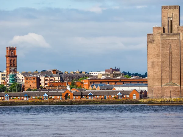 View of Birkenhead in Liverpool HDR — Stock Photo, Image