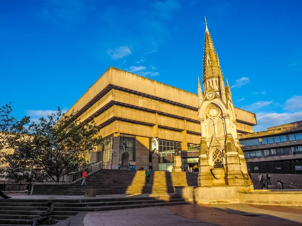 Centrale bibliotheek in Birmingham (Hdr) — Stockfoto