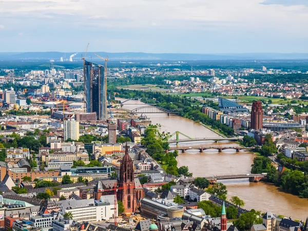 Frankfurt nad Menem HDR — Zdjęcie stockowe