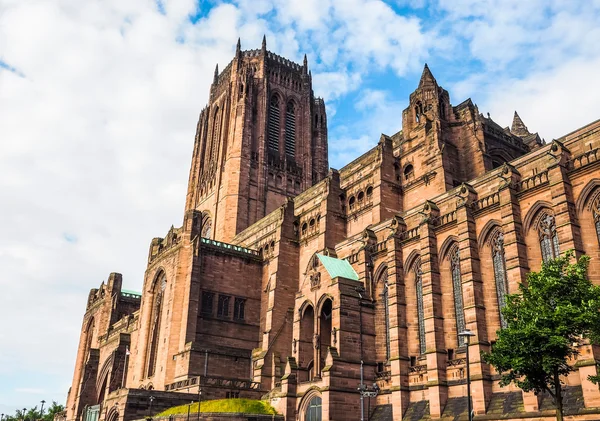 Catedral de Liverpool en Liverpool HDR —  Fotos de Stock