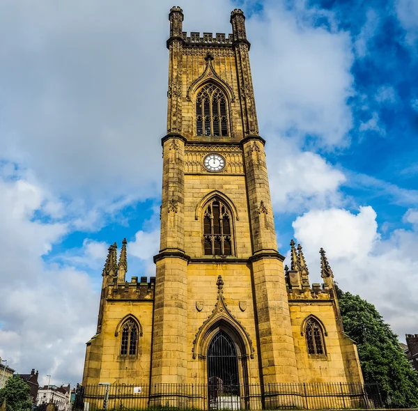 Kostel St Luke v Liverpoolu Hdr — Stock fotografie