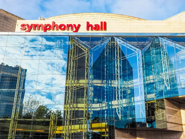 Symphony Hall in Birmingham (HDR) — Stock Photo, Image