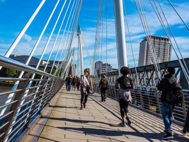 Jubilee Bridge Londra (Hdr)