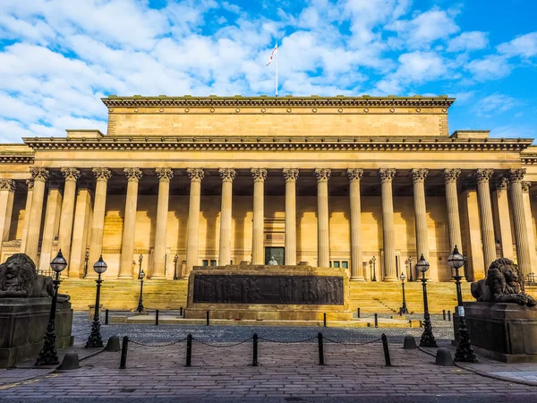 St George Hall a Liverpool HDR — Foto Stock