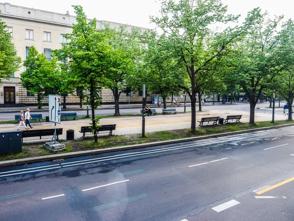 Unter den Linden in Berlin (HDR) — Stock Photo, Image