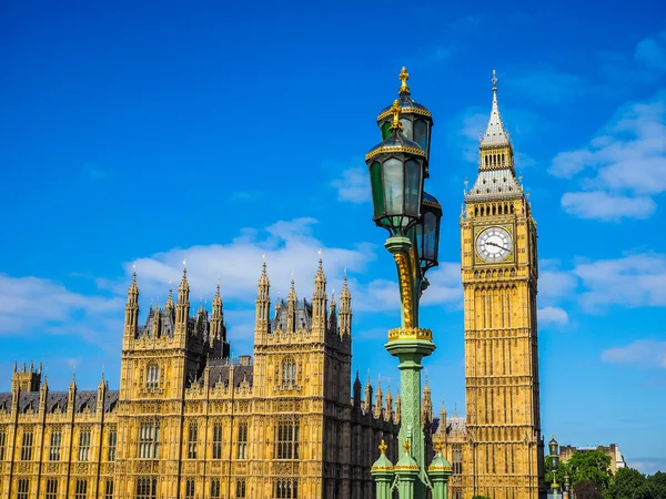 Houses of Parliament in London HDR — Stock Photo, Image