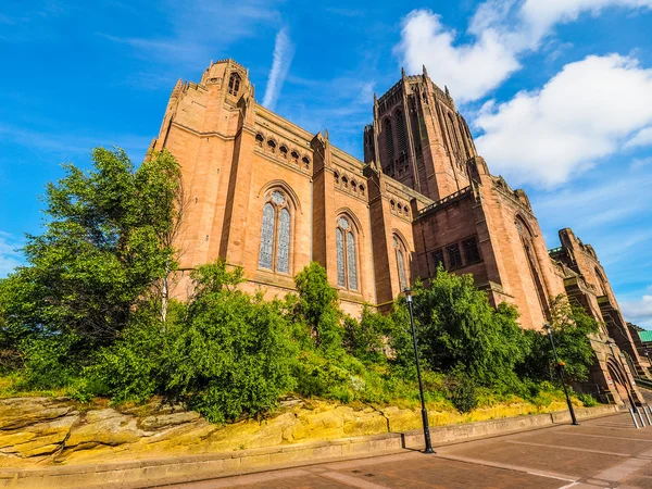 Kathedraal van Liverpool in Liverpool HDR — Stockfoto