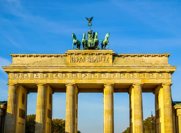 Puerta de Brandemburgo, Berlín Hdr — Foto de Stock