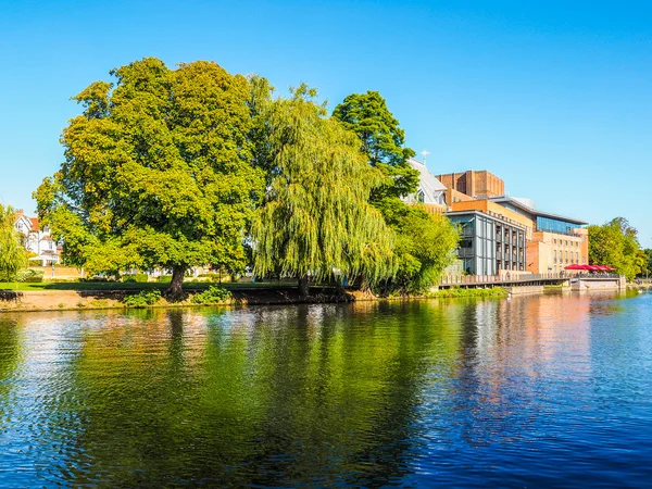 Avon River Avon in Stratford on on Avon HDR — 图库照片