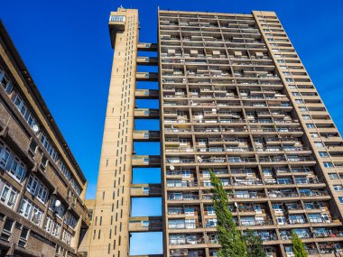 Trellick Kulesi Londra (Hdr)