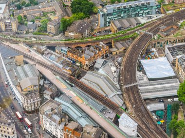 Londra HDR 'nin hava görüntüsü