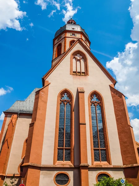 St. Stephan Church Mainz HDR — 图库照片