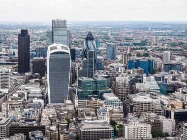 Londra HDR 'nin hava görüntüsü
