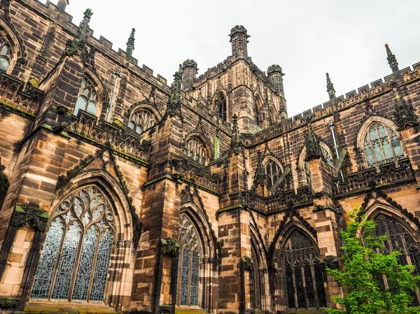 Chester Cathedral in Chester HDR — Stock Photo, Image