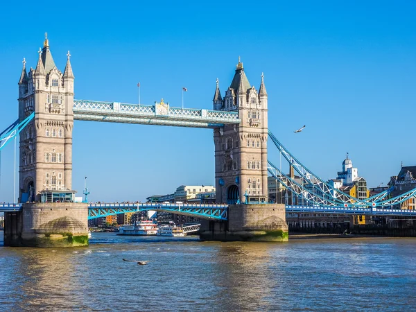 Tower Bridge en Londres HDR — Foto de Stock