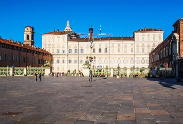 Palazzo Reale Turyn (Hdr) — Zdjęcie stockowe