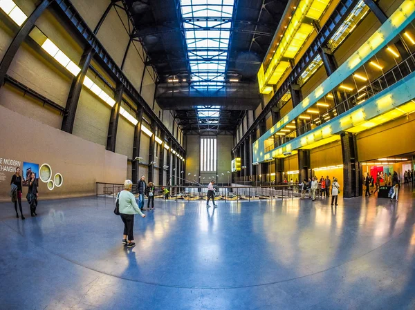 Tate Modern Turbine Hall in London (HDR) — Stock Photo, Image