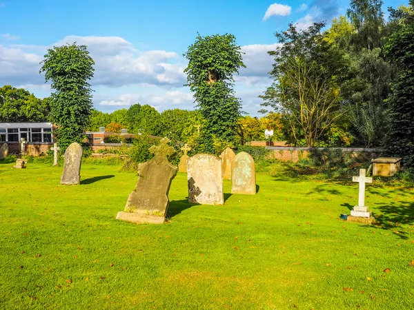 Nick Drake tomb in Tanworth in Arden (HDR) — Stock Photo, Image