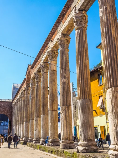 Colonne di San Lorenzo Milano (Hdr) — Stockfoto