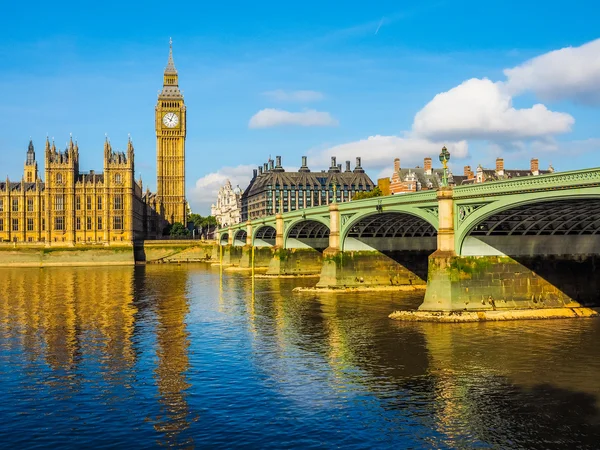 Parlementsgebouw Londen (Hdr) — Stockfoto