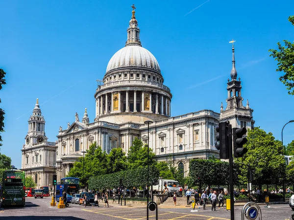 Katedra Świętego Pawła w Londynie (Hdr) — Zdjęcie stockowe