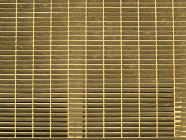 Paslanmaz çelik ızgara kafes sepya