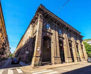 Torino'daki Quartieri militari eski kışlası (Hdr)