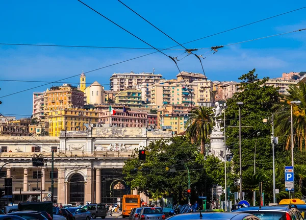 Stazione Principe Cenova (Hdr) — Stok fotoğraf