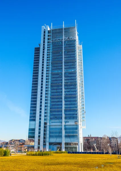 San paolo hochhaus in turin (hdr) — Stockfoto