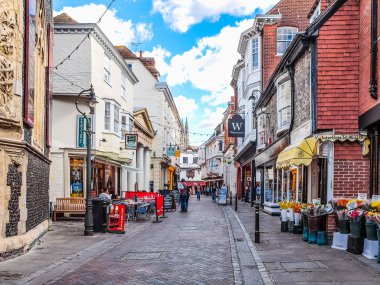 Canterbury İngiltere'de (Hdr)