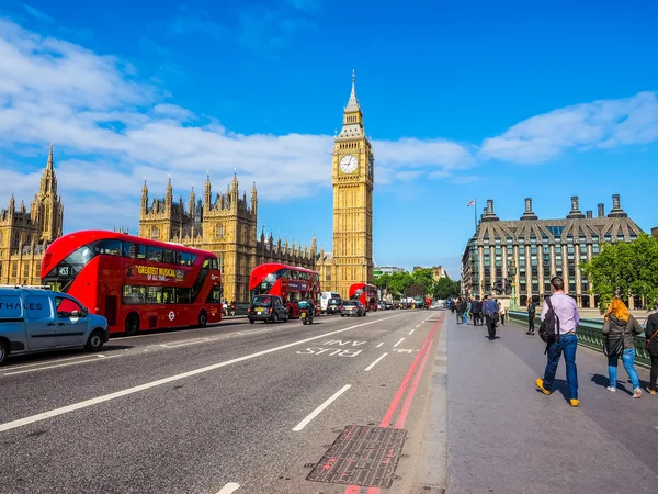 Kamrarna i parlamentet i London (Hdr) — Stockfoto