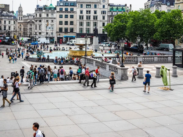 Trafalgar Square à Londres (HDR ) — Photo