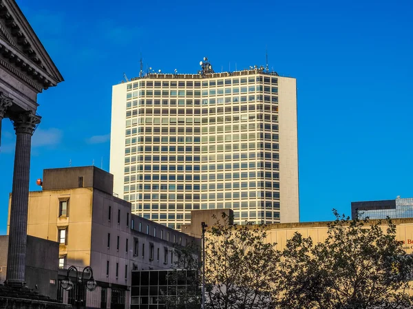 Alpha Tower en Birmingham (HDR) ) — Foto de Stock