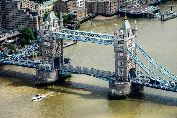 Tower Bridge em Londres (HDR ) — Fotografia de Stock