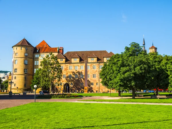 Altes Schloss (gamla slottet) Stuttgart Hdr — Stockfoto