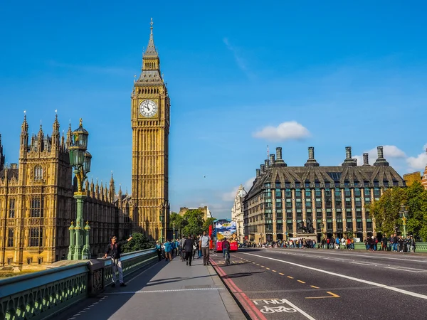 Здания парламента Лондона (HDR) ) — стоковое фото