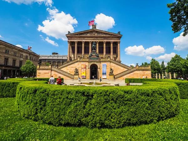 Alte National Galerie a Berlino (HDR) ) — Foto Stock