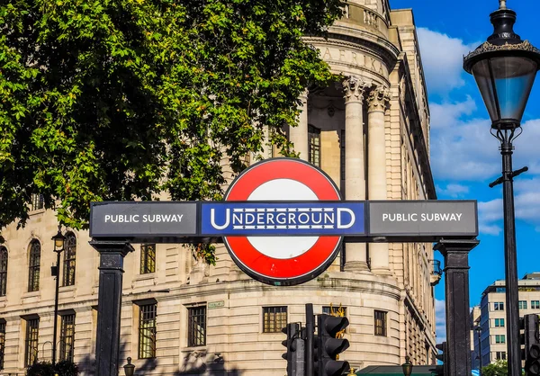 Turistas que visitan Londres (HDR ) — Foto de Stock