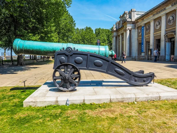 (Hdr Londra'da Türk bronz silah) — Stok fotoğraf