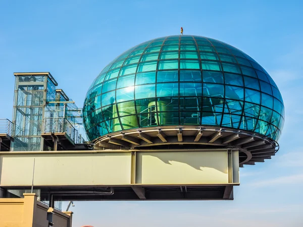 Lingotto konferenzzentrum in turin (hdr) — Stockfoto