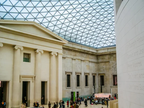 Museu Britânico Londres (HDR ) — Fotografia de Stock