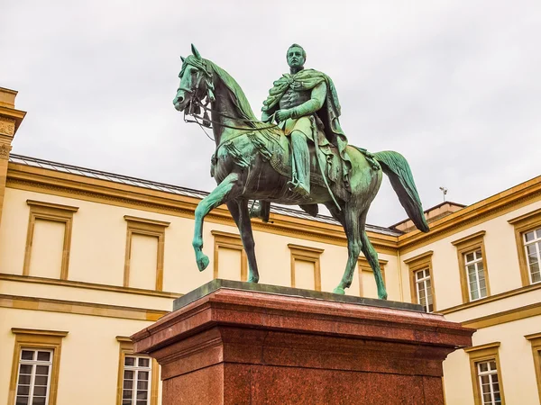 Wilhelm I monumento HDR — Foto Stock