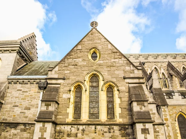 Christ Church Dublin Hdr — Stok fotoğraf